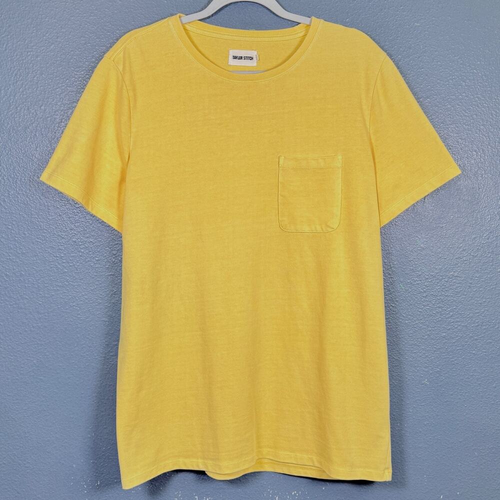Taylor Stitch 42 men’s t-shirt yellow